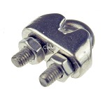 Cable clamp SS 3-4 mm